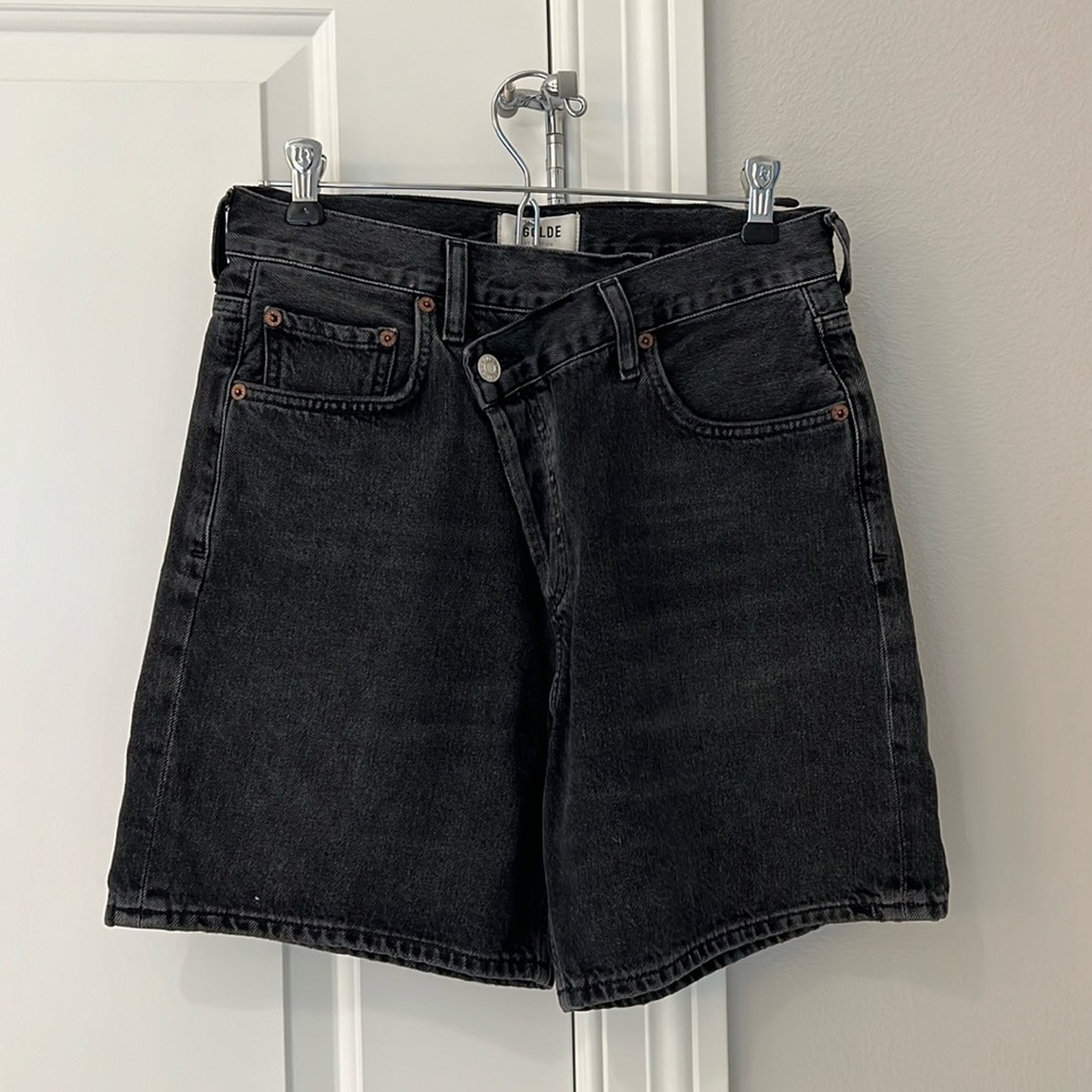 Agolde Crisscross Shorts